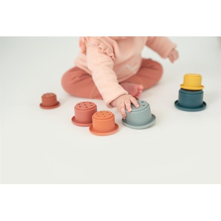 Cubos apilables silicona. Olmitos