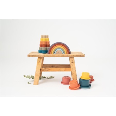 Cubos apilables silicona. Olmitos