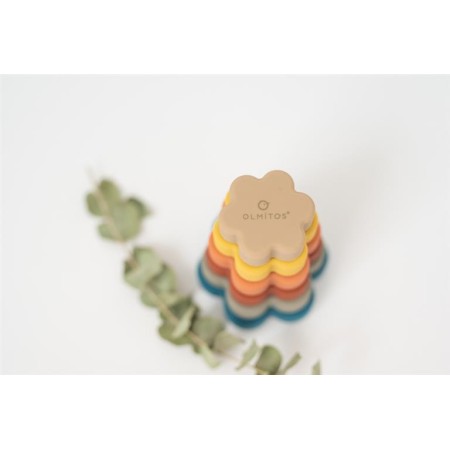 Flor apilable silicona. Olmitos