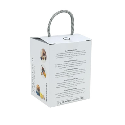 Flor apilable silicona. Olmitos