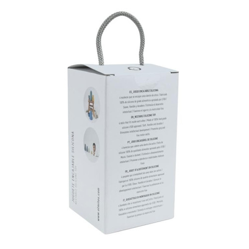 Juguete encajable silicona. Olmitos