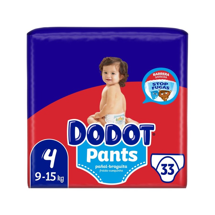 Dodot Pants - Pañales, Talla 6 (+15 kg) 28 unidades