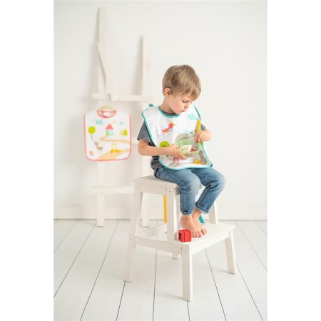 Babero extragrande. Olmitos