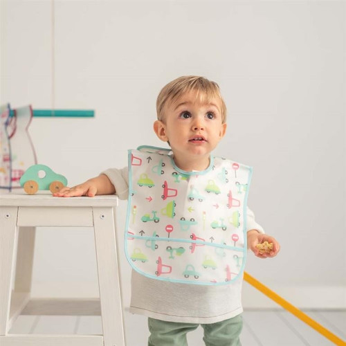 Babero vinilo. Olmitos