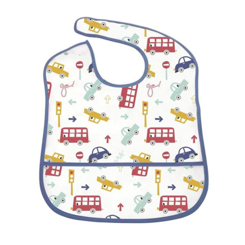 Set de 2 baberos vinilo. Olmitos