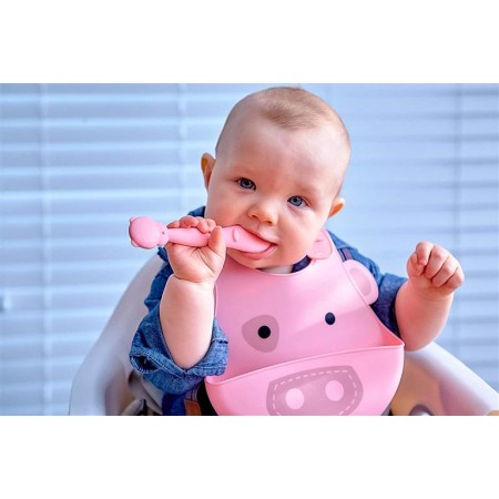 Set alimentación silicona (babero, bol y...