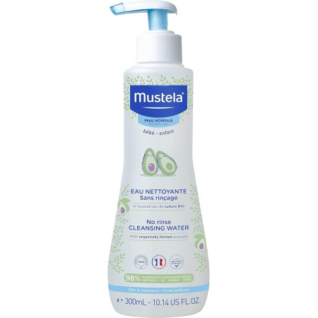 Agua Limpiadora sin aclarado 300 ml.  Mustela