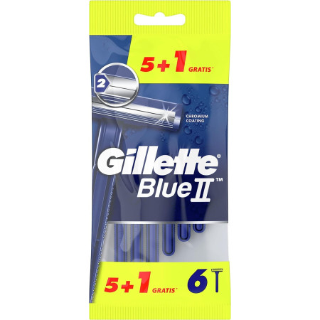 Maquinilla Blue II 5+1. Gillette