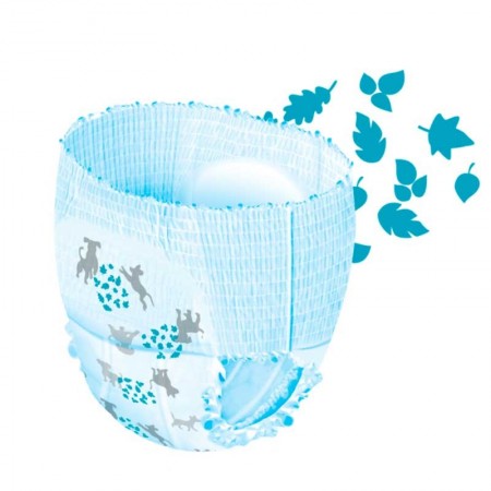 Pañales Pants Pure & Nature Talla 5 (9-14 kg)...