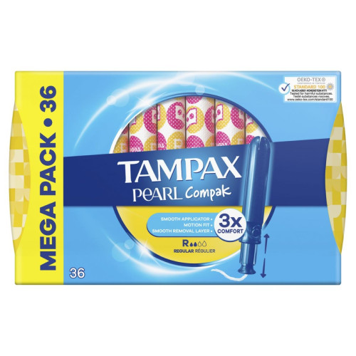 Tampax Compak Regular (36 Uds.)