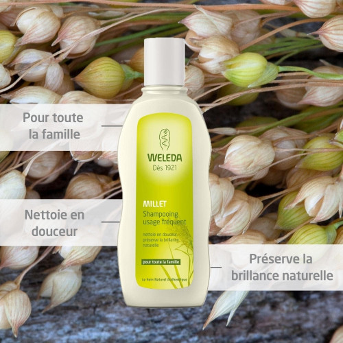 Champú nutritivo con Mijo 190ml . Weleda