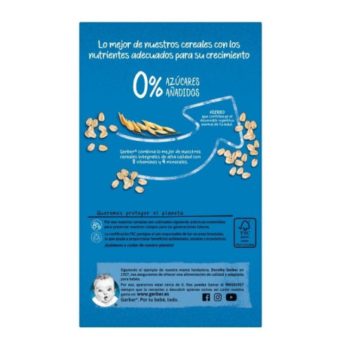Gerber Papilla 8 Cereales 250g. Nestlé