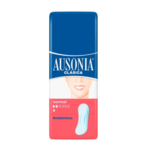 Compresas Ausonia clásica Anatómica 9 uds