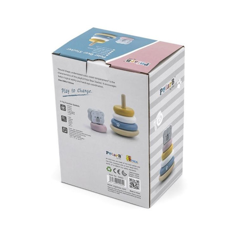 Juguete Aros apilables. PolarB