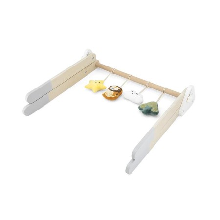 Juguete de madera gimnasio de actividades. PolarB
