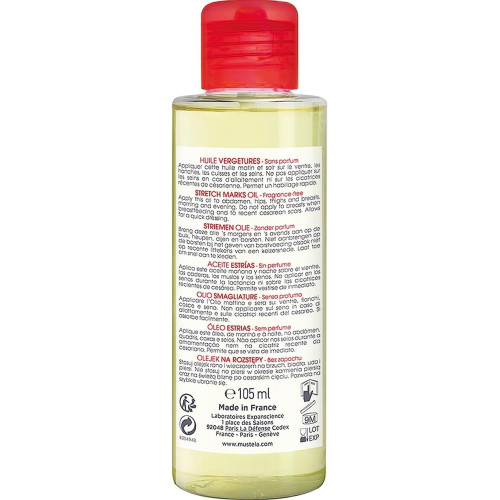Aceite estrías Bio 105 ml. Mustela