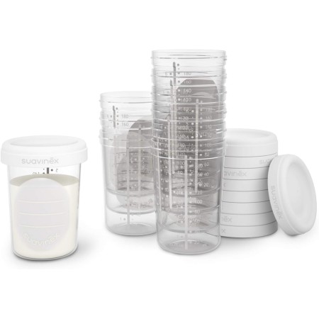 Tarritos de almacenaje de leche materna (10ud)....