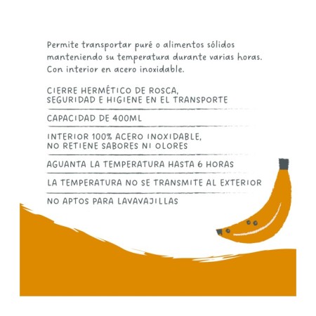 Termo para Papillas 400ml. Suavinex