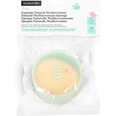Suavinex Esponja Baño Canastilla Premium Natural