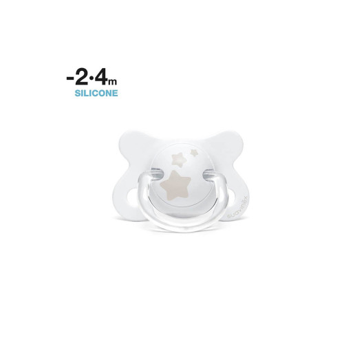 Pack biberones Little Star silicona. Suavinex