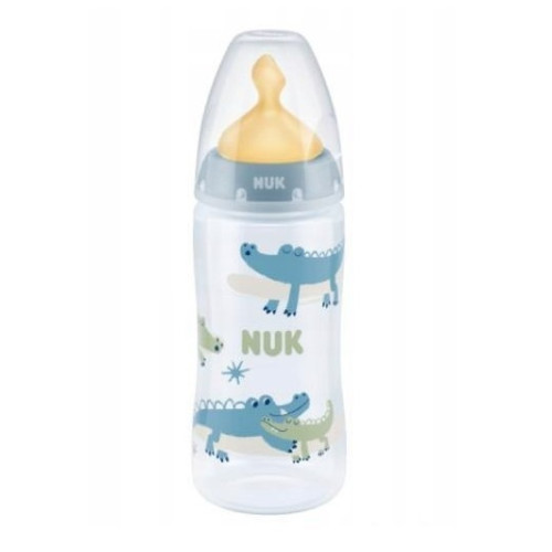 Biberón First Choice Látex 300 ml (0-6).Nuk