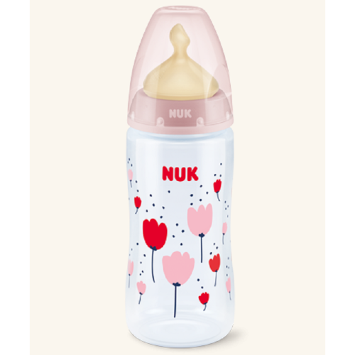 Biberon First Choice Latex control de temperauta (6 +)T.L 300ml. Nuk