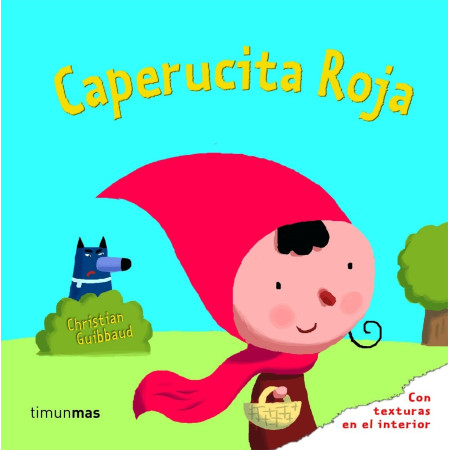Caperucita roja con texturas. Timunmas