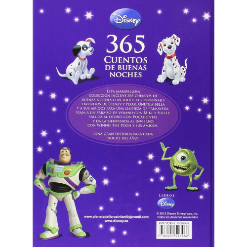365 cuentos de buenas noches. Disney