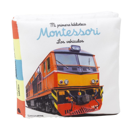 Libros de tela , Mi primera biblioteca Montessori