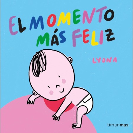 Libro de tela , el momento más feliz. Timunmas