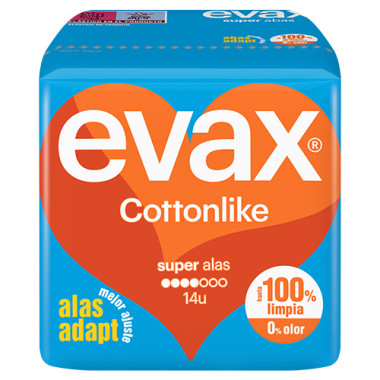 Compresas Evax Cottonlike...
