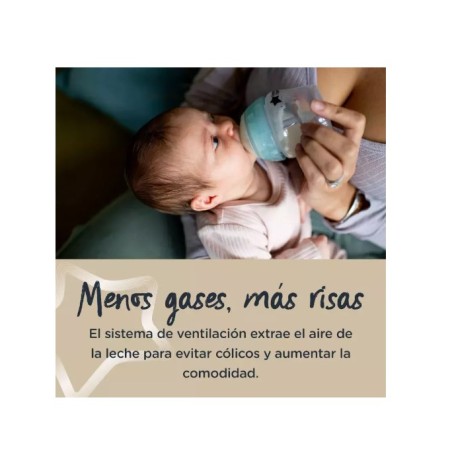 Biberón Duplo Closer to nature Anti-Cólico...