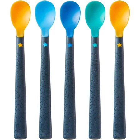 Cucharas de aprendizaje punta blanda (5ud) +4m....