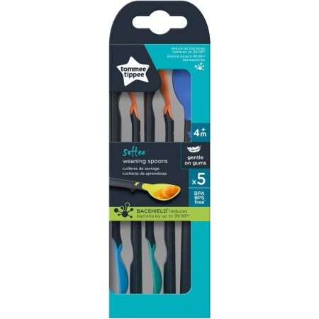 Cucharas de aprendizaje punta blanda (5ud) +4m....