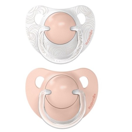 Pack de 2 Chupetes con Tetina Anatómica de...