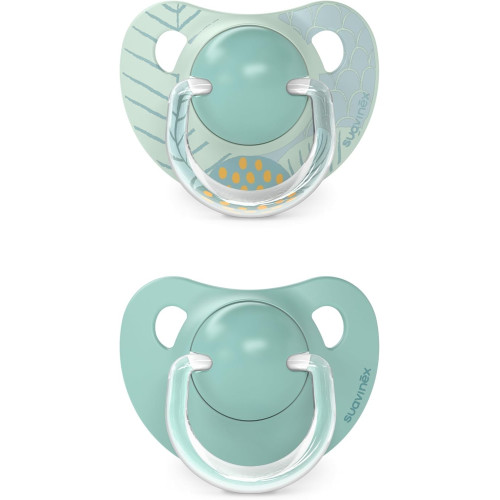 Pack de 2 Chupetes con Tetina Anatómica de Silicona SX Pro (+18). Suavinex