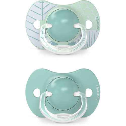 Pack de 2 Chupetes con Tetina fisiológica de Silicona SX Pro (+18). Suavinex