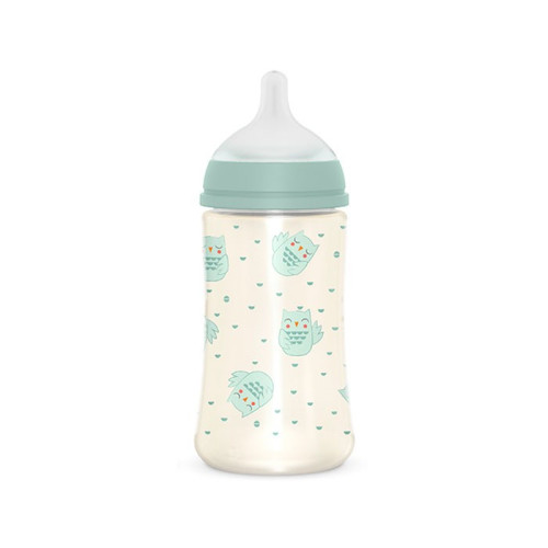 Biberón Premium Bonhomía Tetina Fisiológica SX Pro de Silicona medio ,270 ml. Suavinex