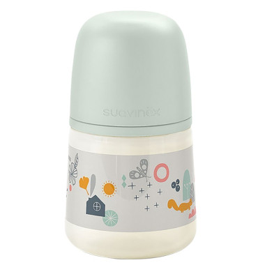 Biberón Suavinex SX Pro 150 ml flujo lento | Biberón fisiológico bebé lactancia