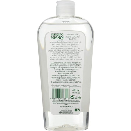 Aceite corporal de almendras Ánfora 400ml....