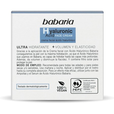 Crema facial ultra hidratante con ácido...