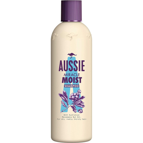 Champú Miracle Moist hidratante para pelo seco  300ml. Aussie