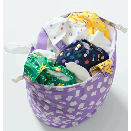 Bolsa húmeda para salir y almacenar hasta 20 pañales reutilizables. Bambino Mio