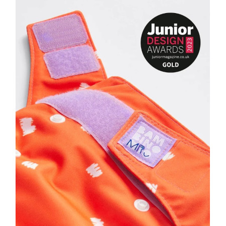 Pack Give-it-a-go. (5 pañales reutilizables + 100 forros vegetales). Bambino Mio