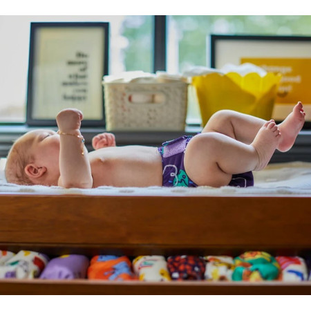 Pack Give-it-a-go. (5 pañales reutilizables + 100 forros vegetales). Bambino Mio