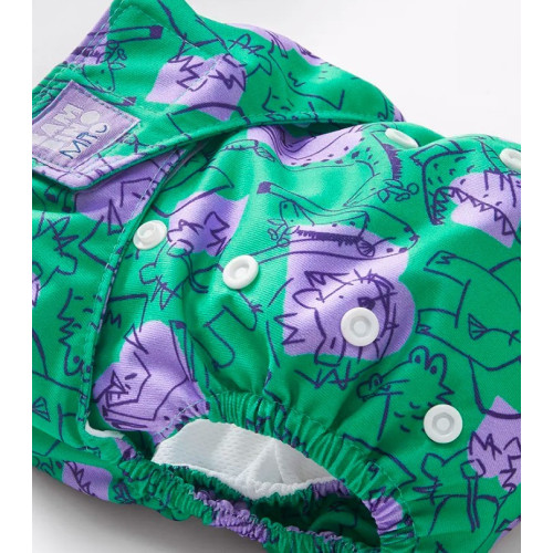 Pack Give-it-a-go. (5 pañales reutilizables + 100 forros vegetales). Bambino Mio