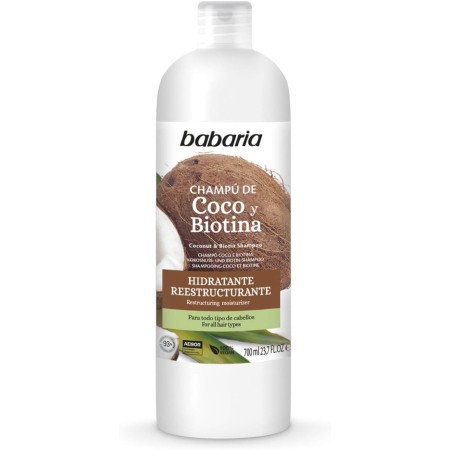 Champú hidratante y reestructurante de Coco con...