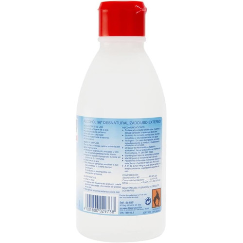 Alcohol 96º antiséptico 250 ml. Hansaplast