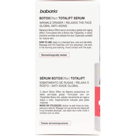 Serum Botox Effect 30ml. Babaria