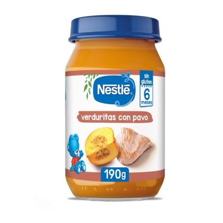 Potito verduritas con pavo 190g. Nestlé